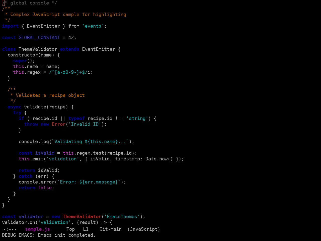 Ewal Sexy Phrak1 Theme in javascript-mode