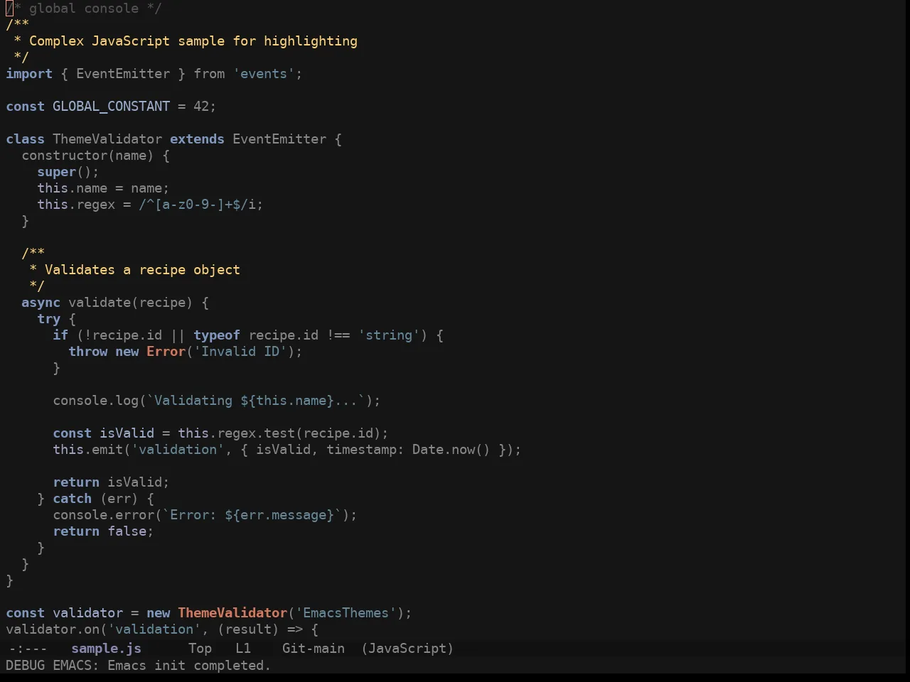 Ewal Sexy Pretty And Pastel Theme in javascript-mode