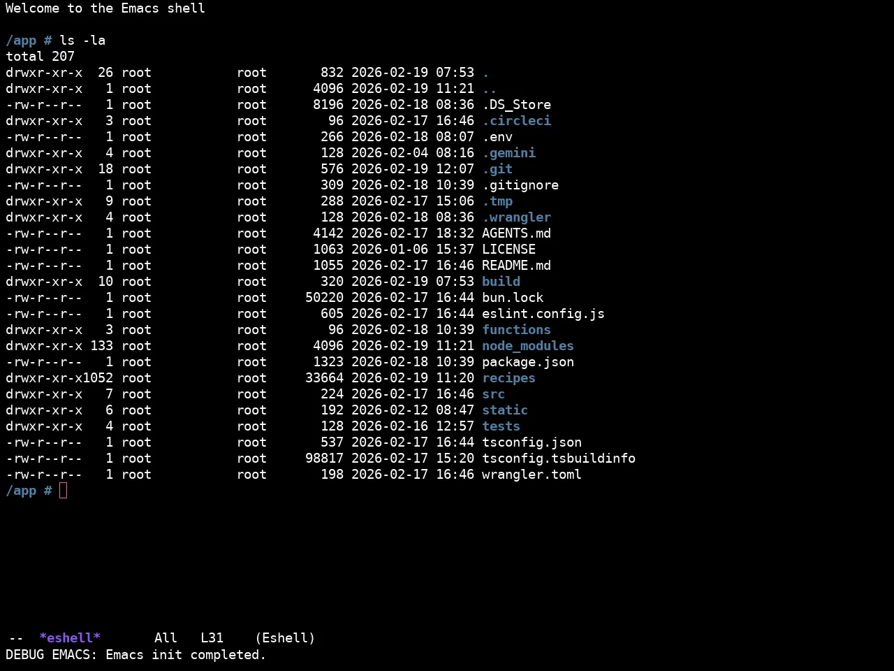Ewal Sexy Rasi Theme in eshell