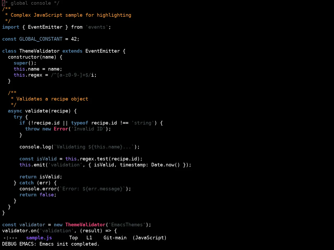 Ewal Sexy Rasi Theme in javascript-mode