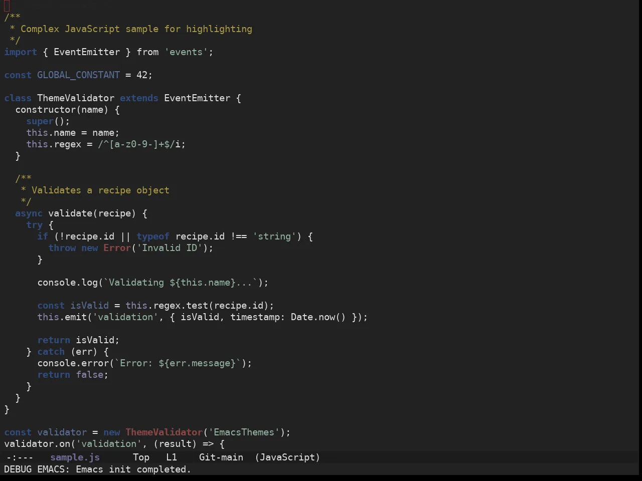 Ewal Sexy Rezza Theme in javascript-mode