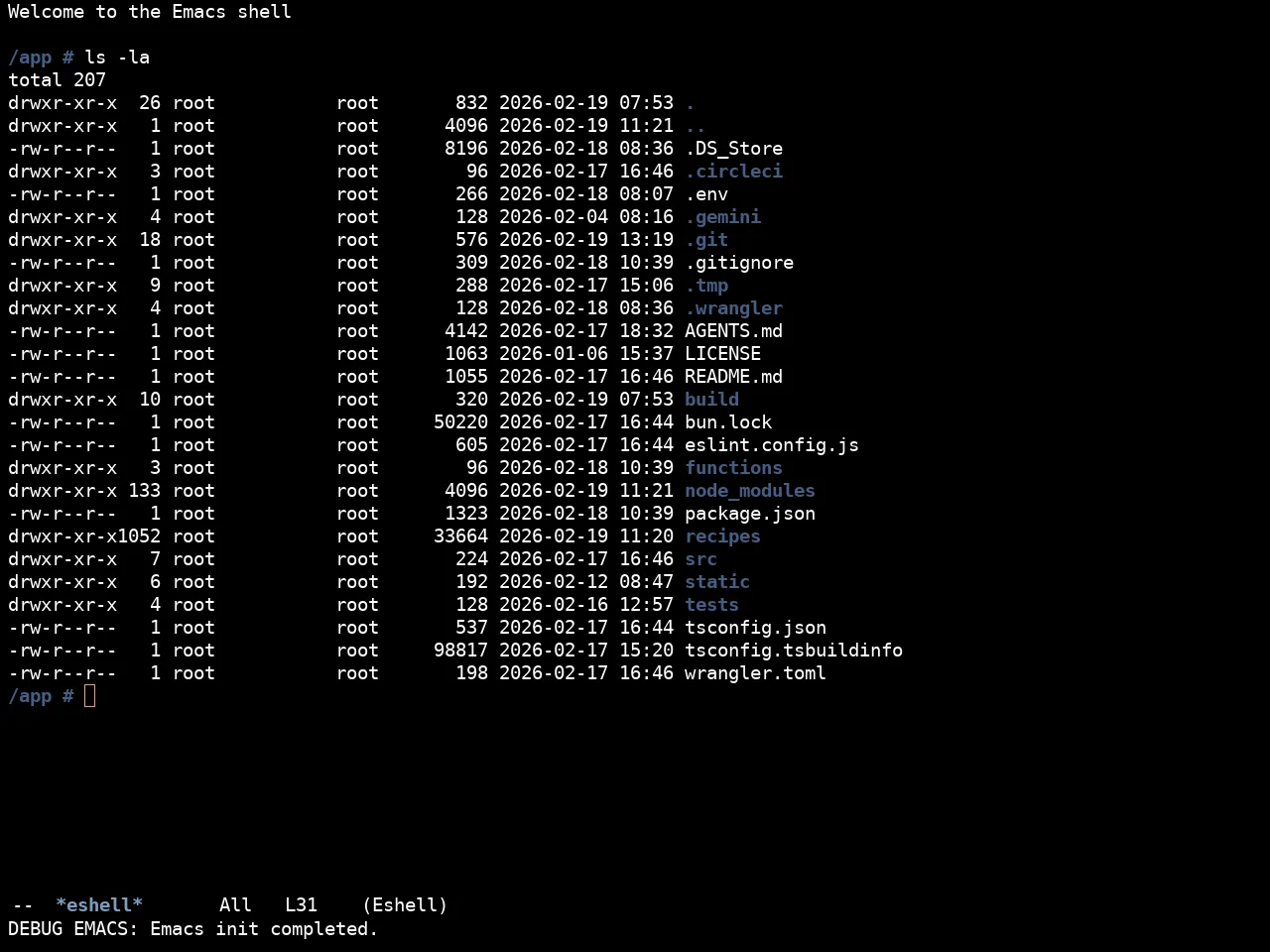 Ewal Sexy Sexcolors Theme in eshell