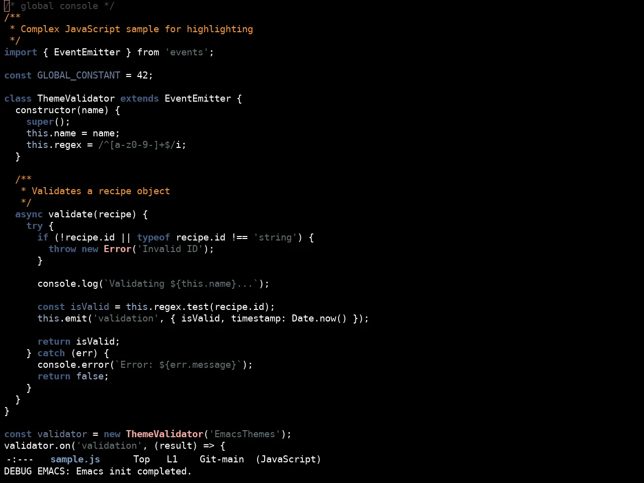 Ewal Sexy Sexcolors Theme in javascript-mode