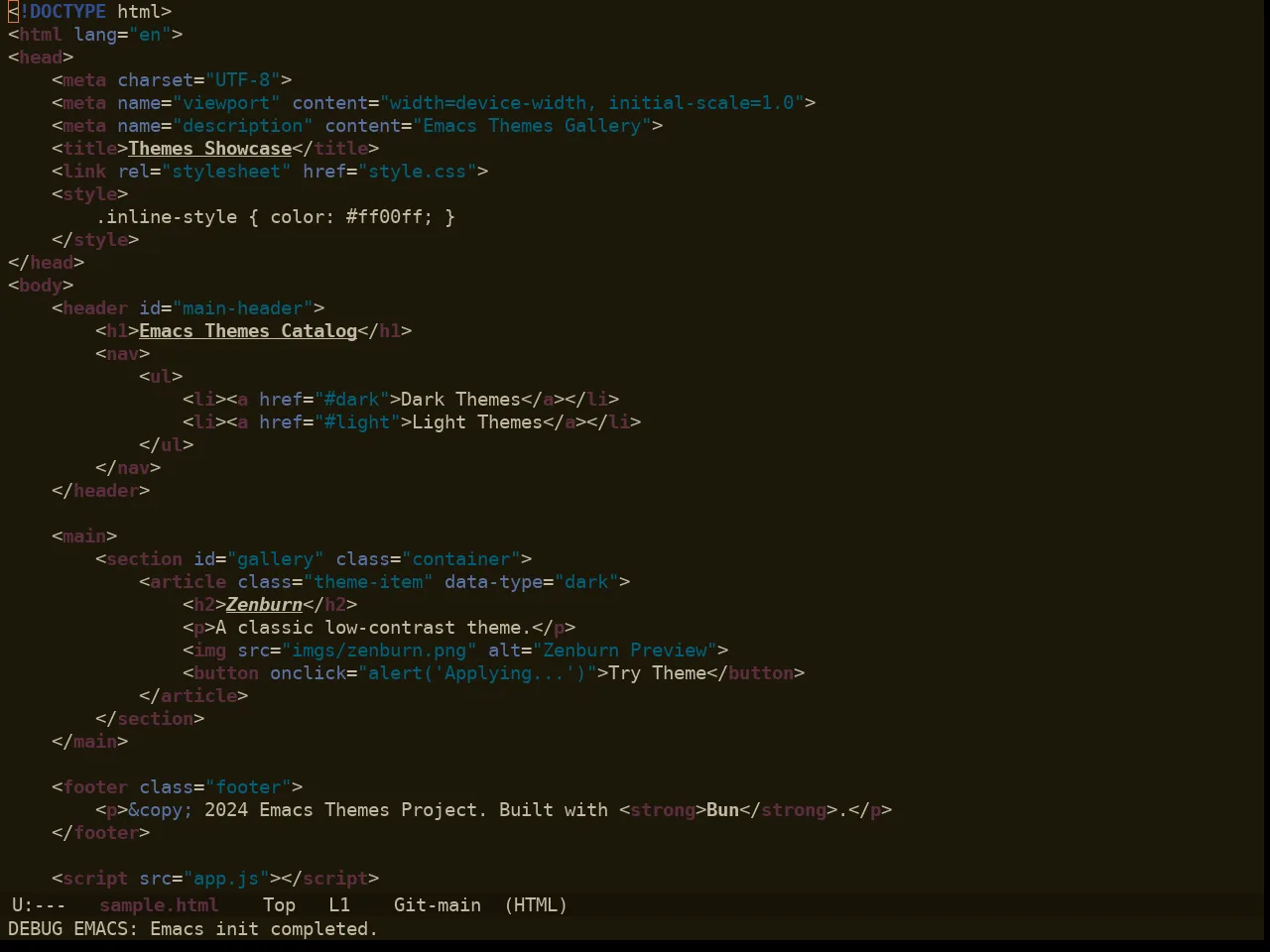 Ewal Sexy Swayr Theme in html-mode