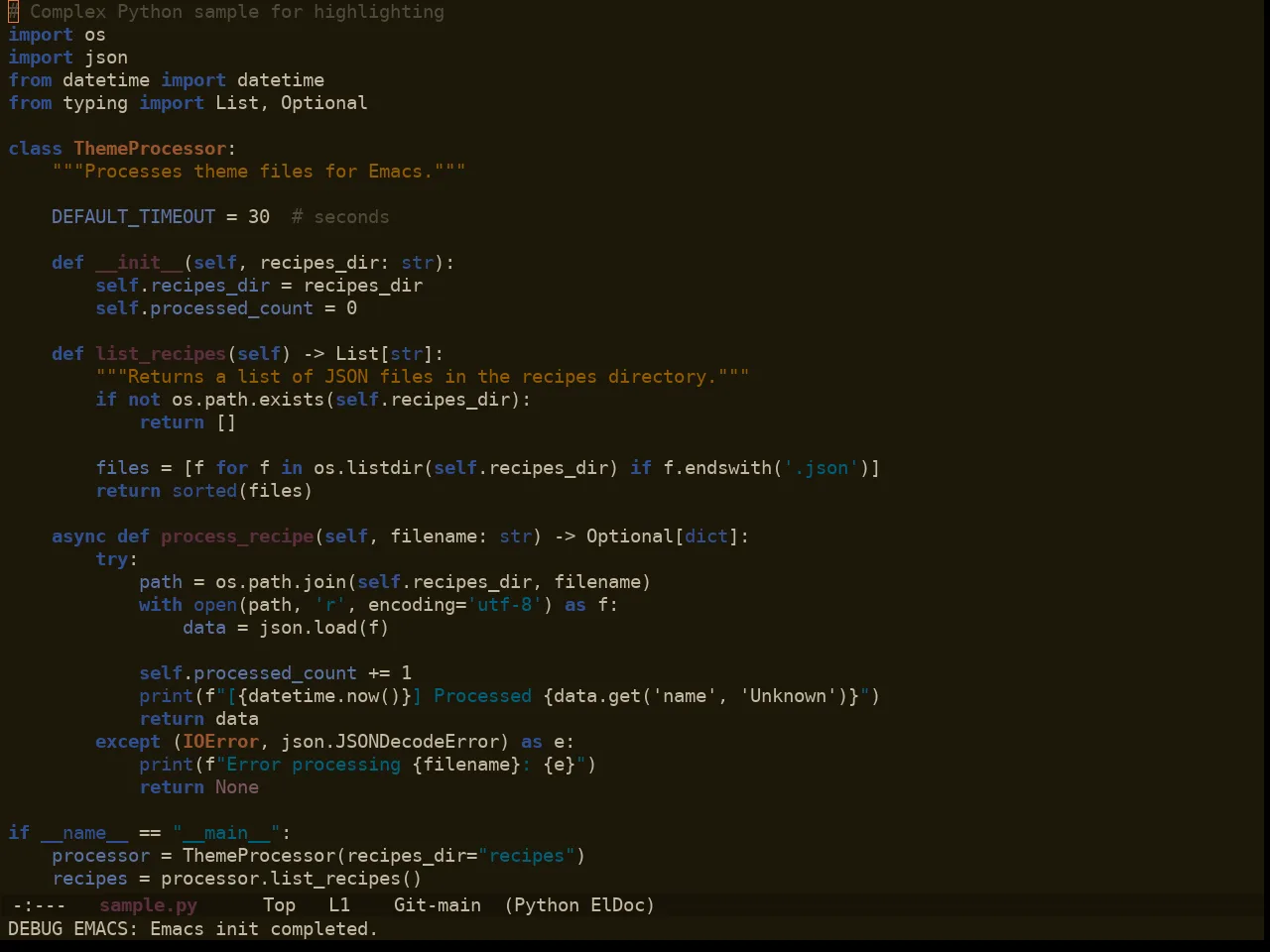 Ewal Sexy Swayr Theme in python-mode