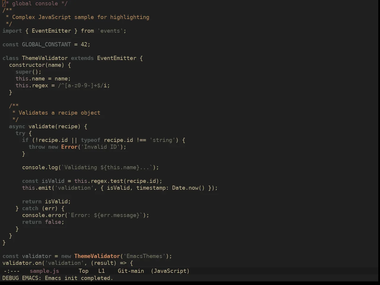 Ewal Sexy Sweetlove Theme in javascript-mode