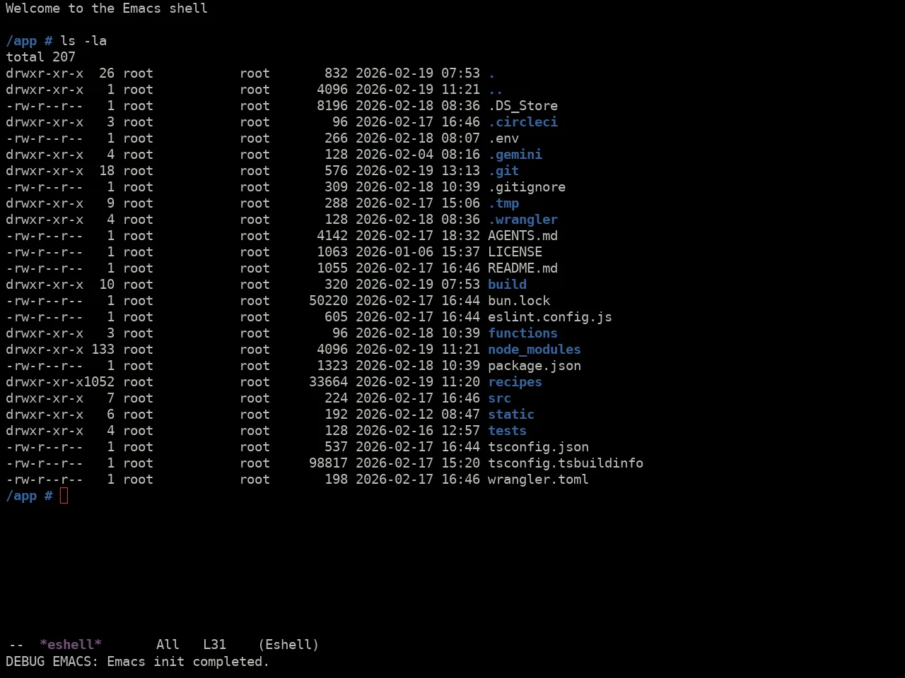 Ewal Sexy Tango Theme in eshell