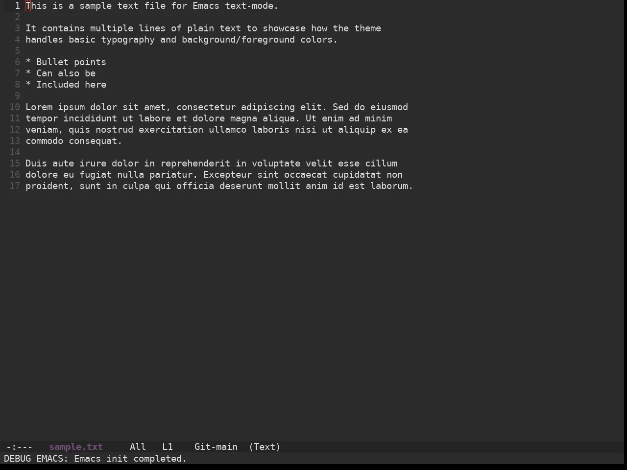 Ewal Sexy Tartan Theme in text-mode