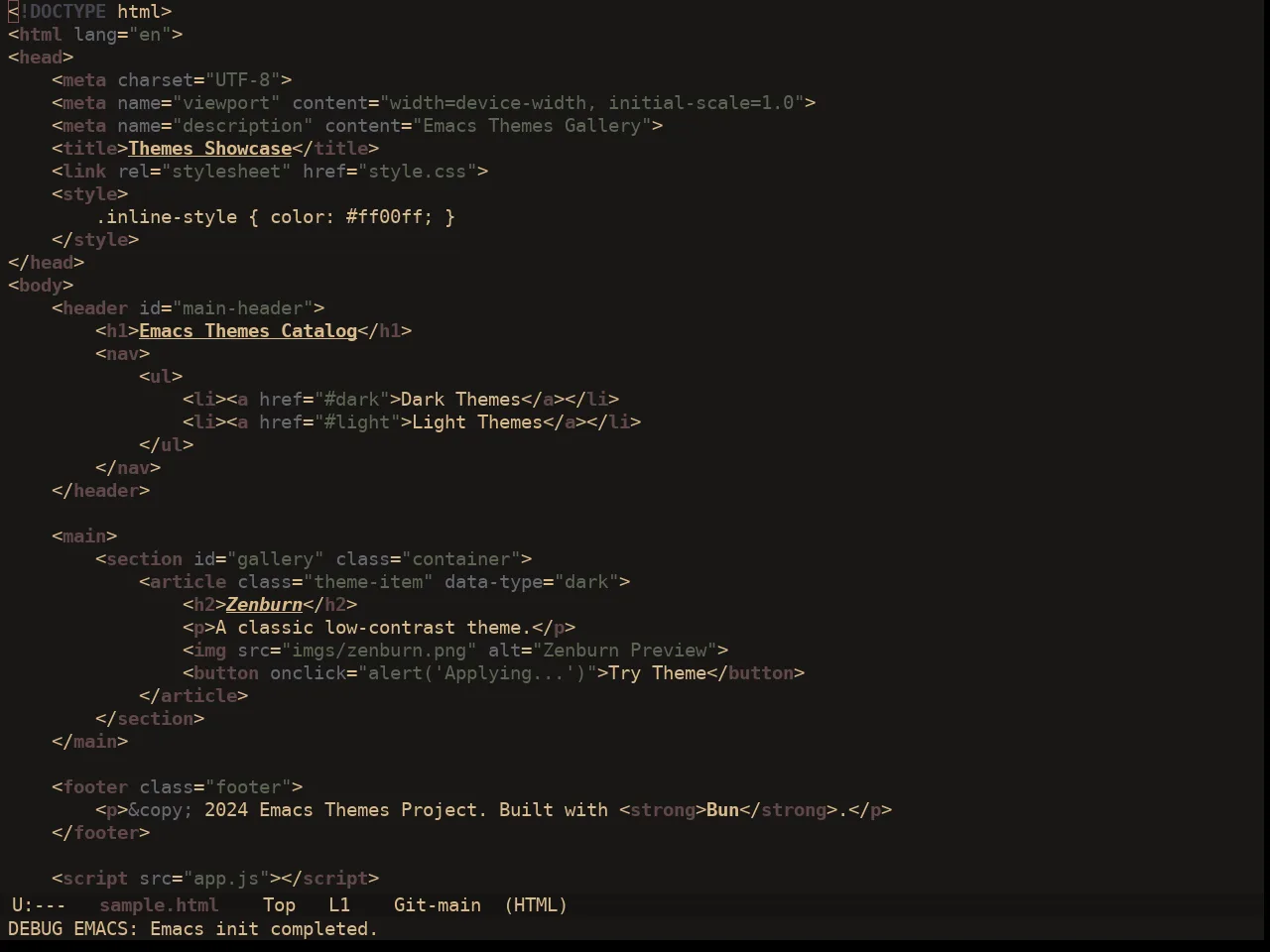 Ewal Sexy Trim Yer Beard Theme in html-mode