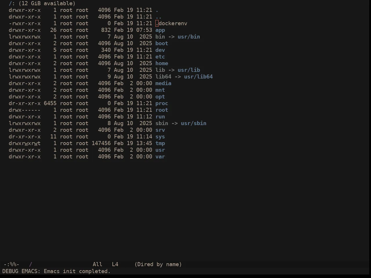 Ewal Sexy User 77 Mashup Colors Theme in dired
