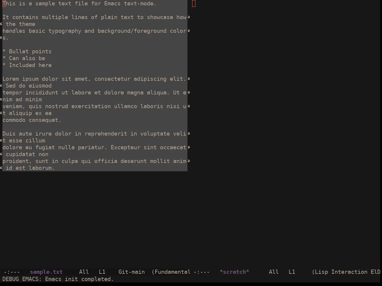 Ewal Sexy User 77 Mashup Colors Theme in fundamental-mode