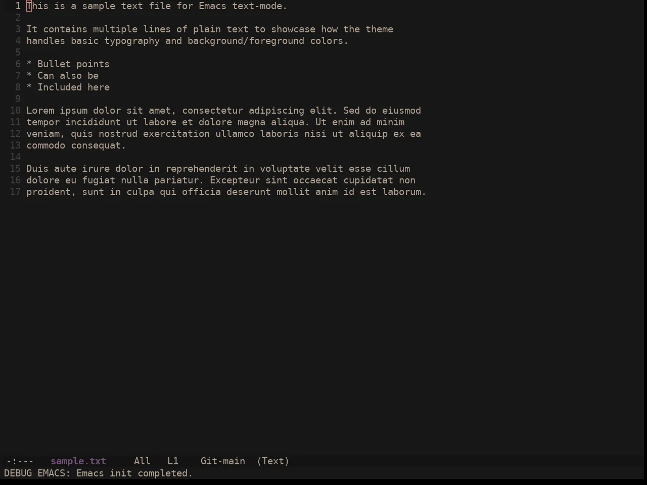 Ewal Sexy User 77 Mashup Colors Theme in text-mode
