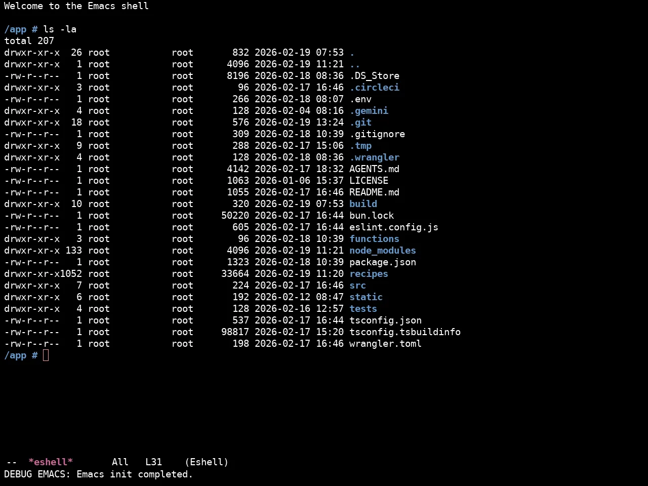Ewal Sexy Visibone Theme in eshell
