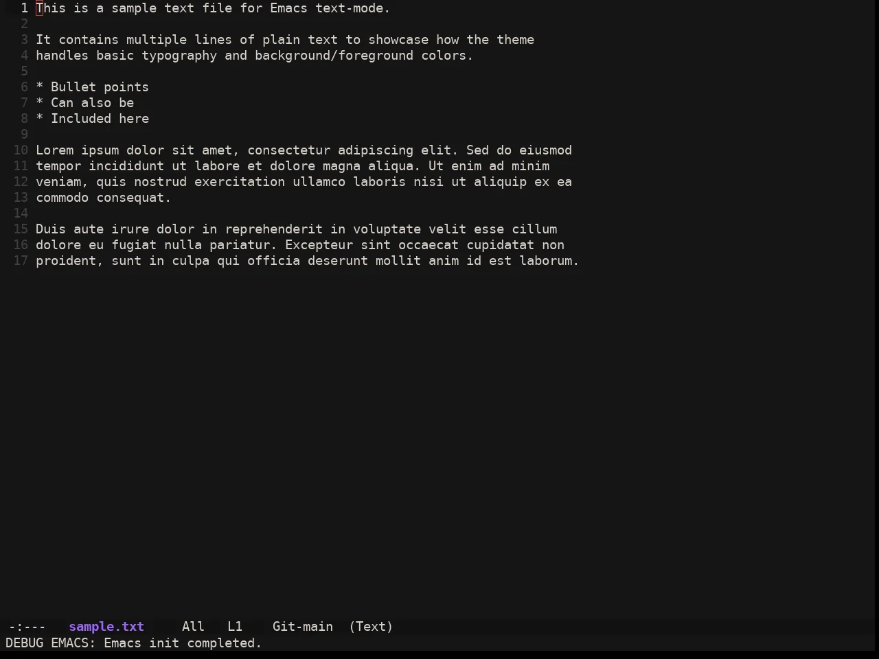 Ewal Sexy X Dotshare Theme in text-mode
