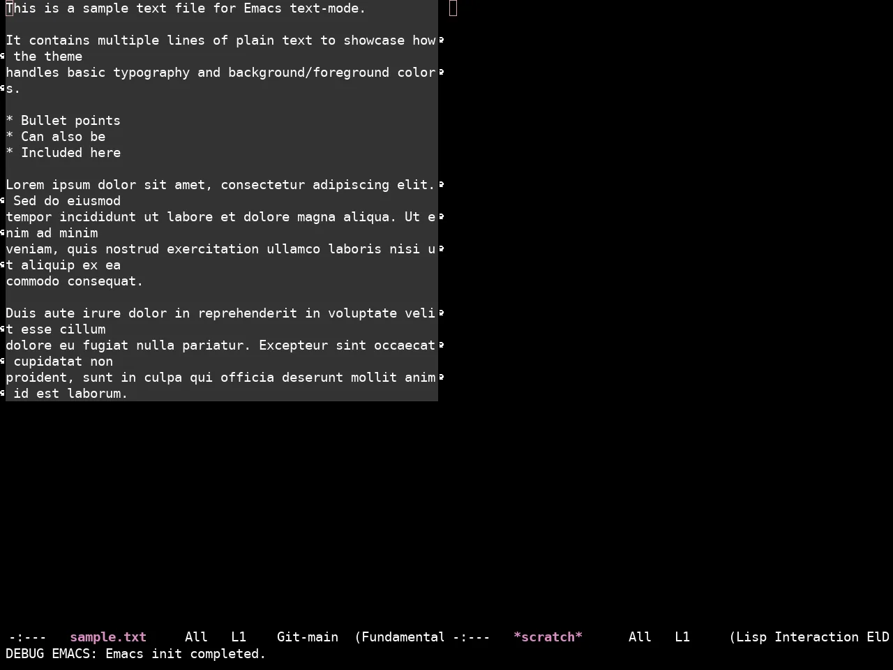 Ewal Sexy Zenburn Theme in fundamental-mode