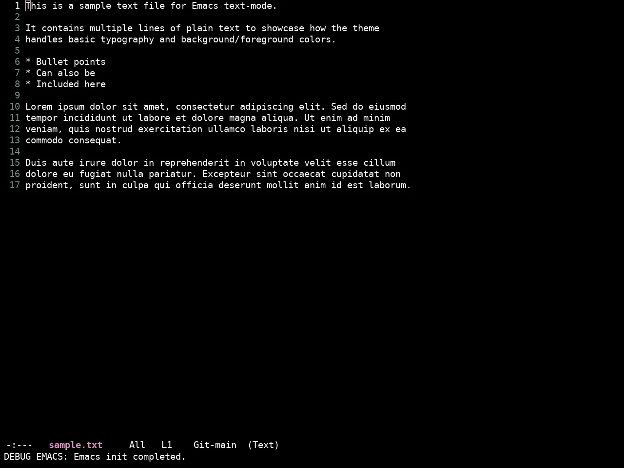 Ewal Sexy Zenburn Theme in text-mode