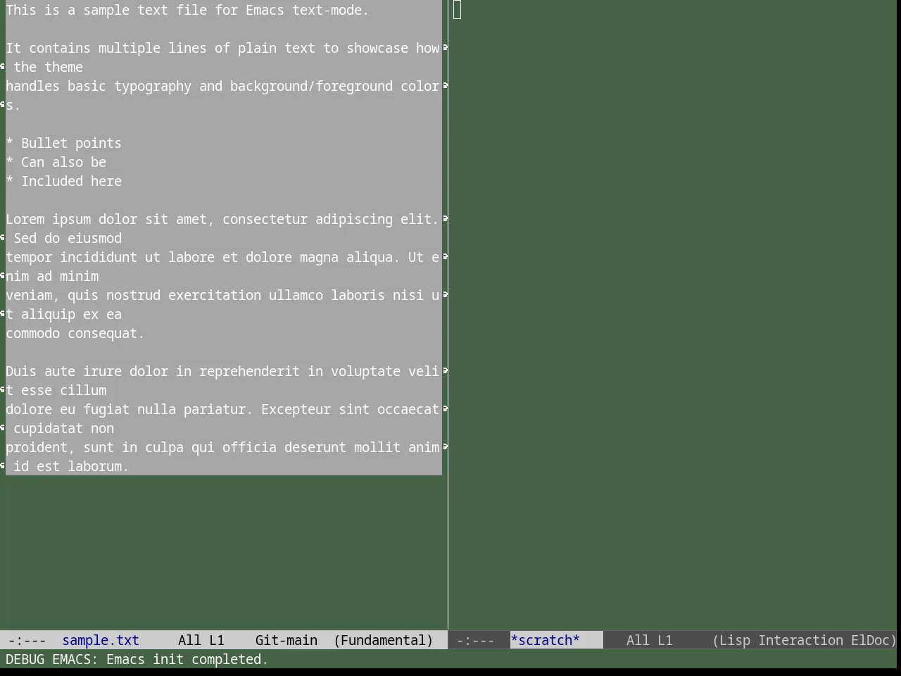 Shaman Theme in fundamental-mode