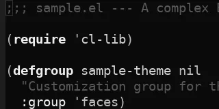 Preview of Simple Dark Theme theme