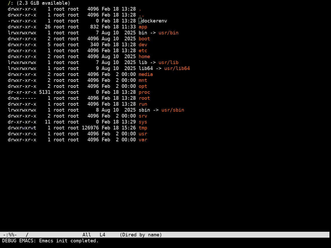 Simplicity Theme in dired