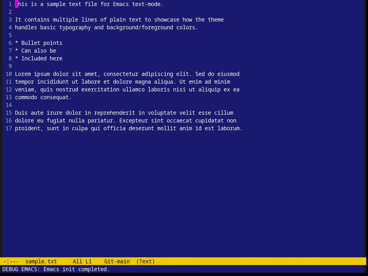 Sitaramv Solaris Theme in text-mode