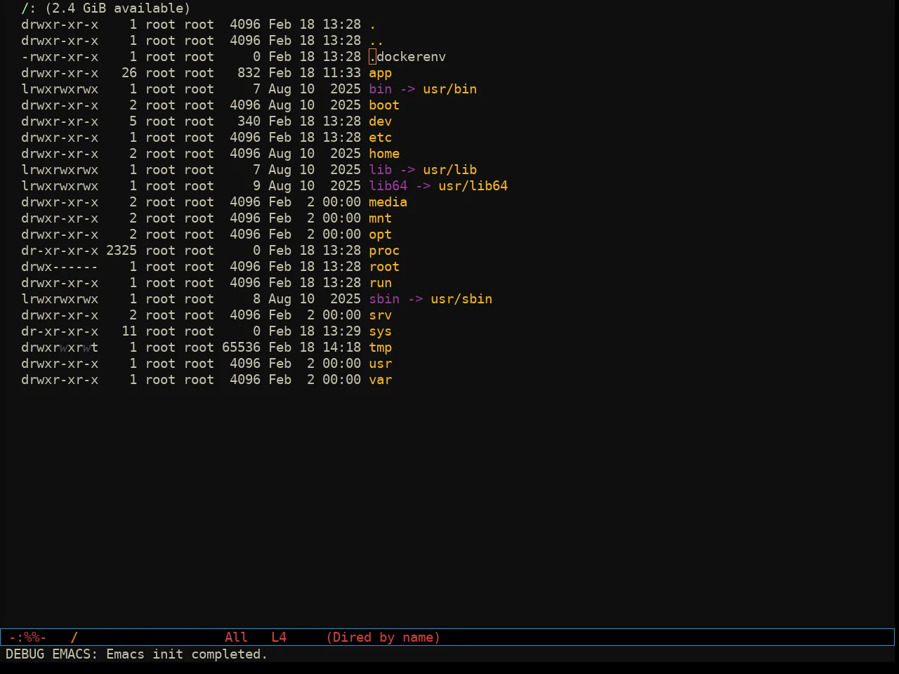 Sixcolors Theme in dired