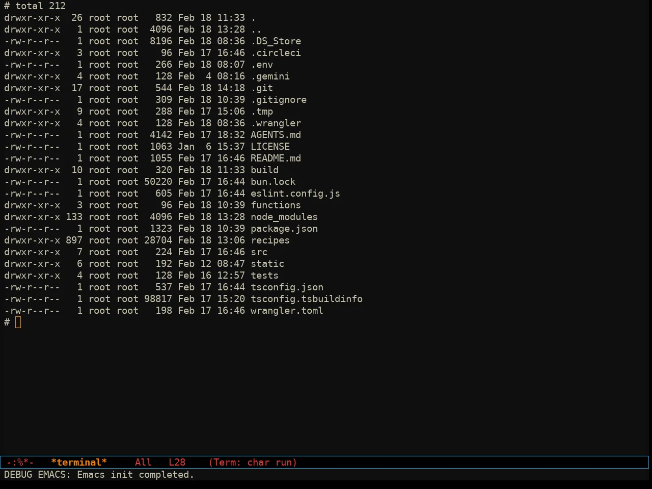 Sixcolors Theme in term