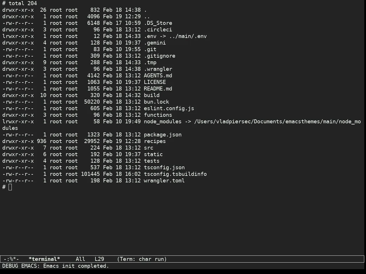 Sketch Black Theme in term