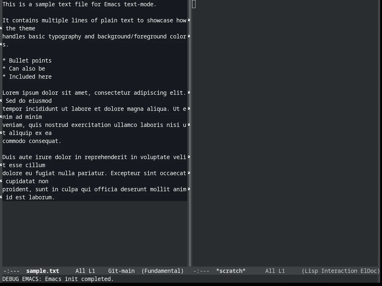 Slime Theme in fundamental-mode