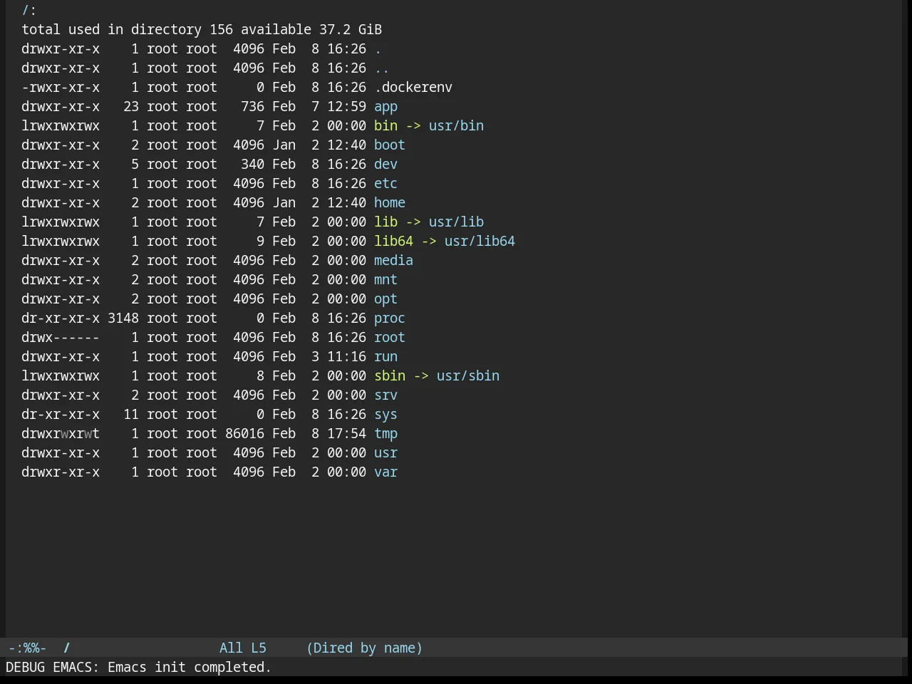Smyx Theme in dired