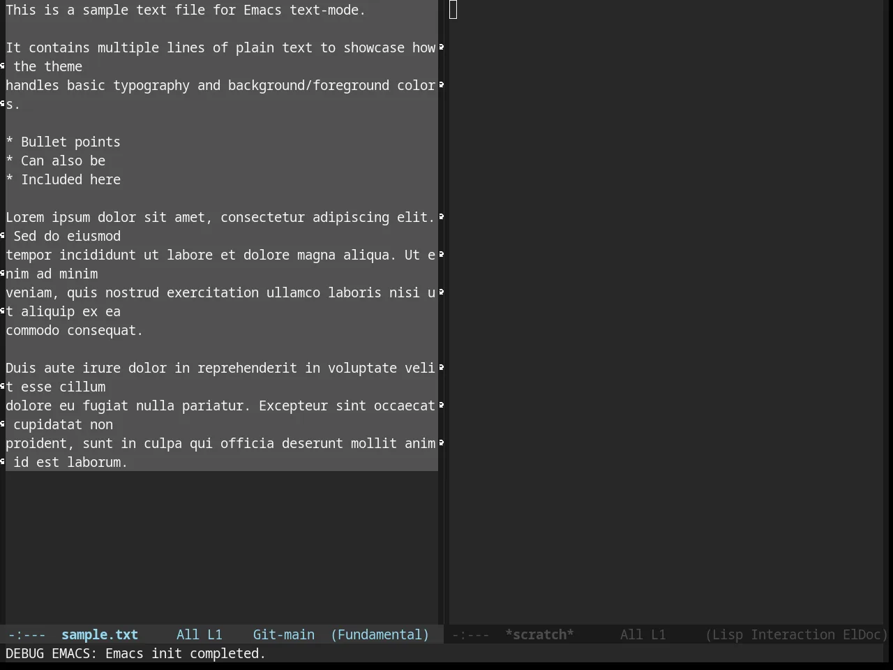 Smyx Theme in fundamental-mode