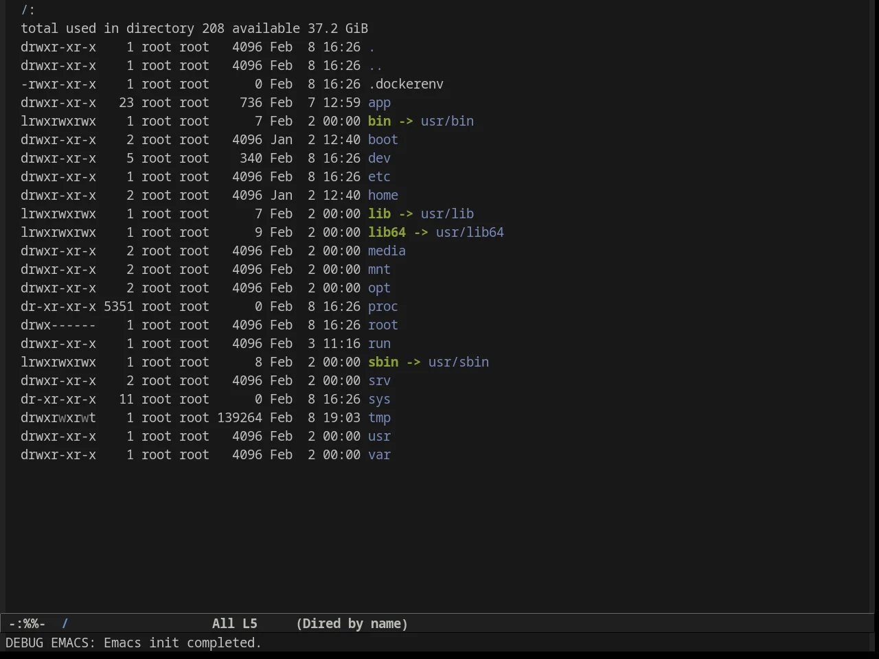 Soft Charcoal Theme in dired