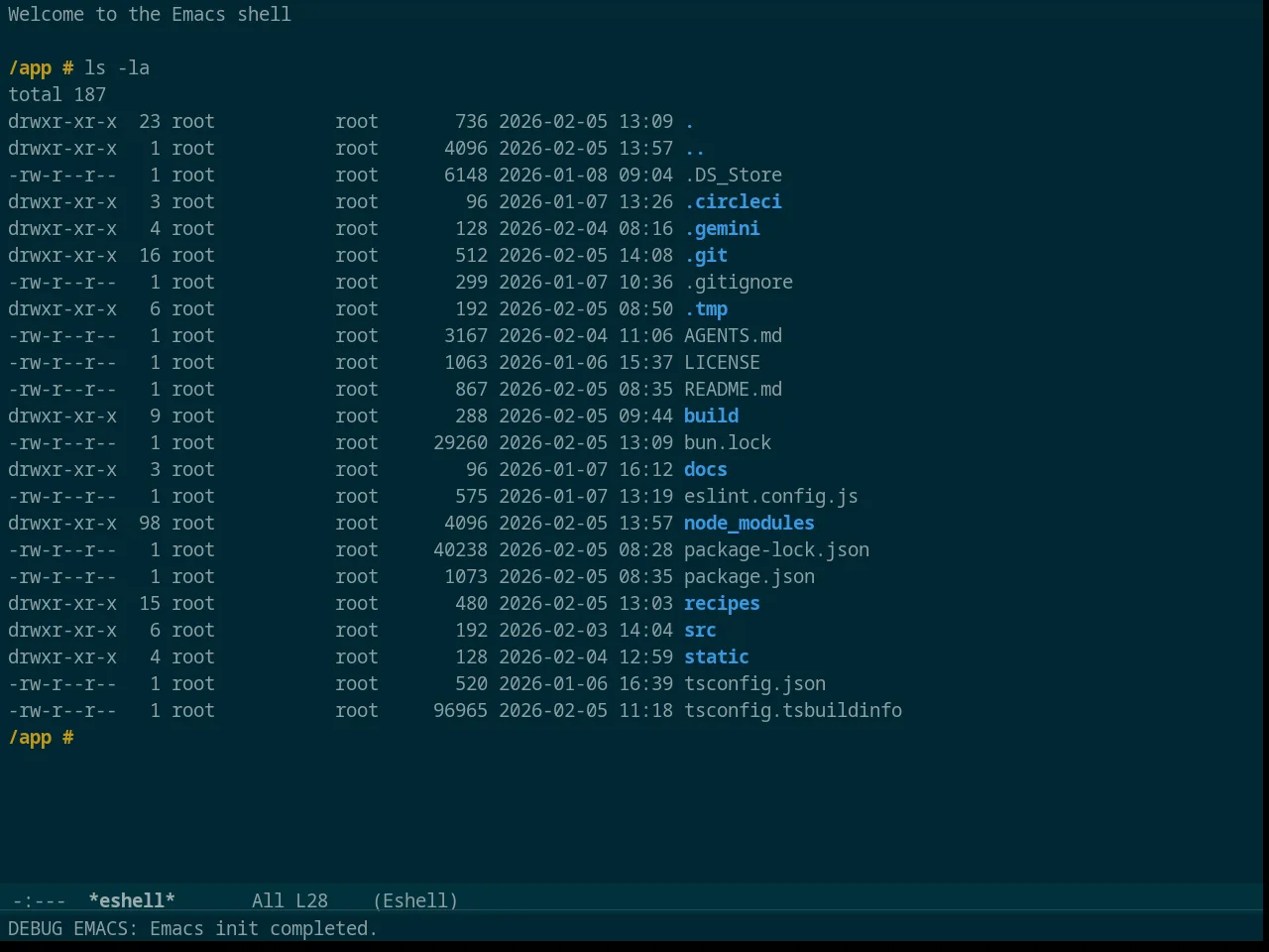 Solarized Dark High Contrast in eshell