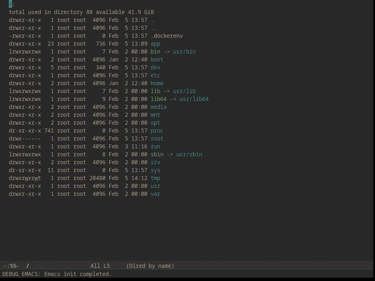 Solarized Gruvbox Dark in dired