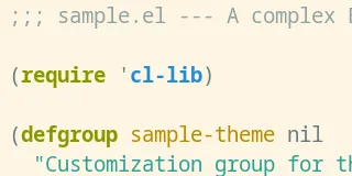 Preview of Solarized Light theme