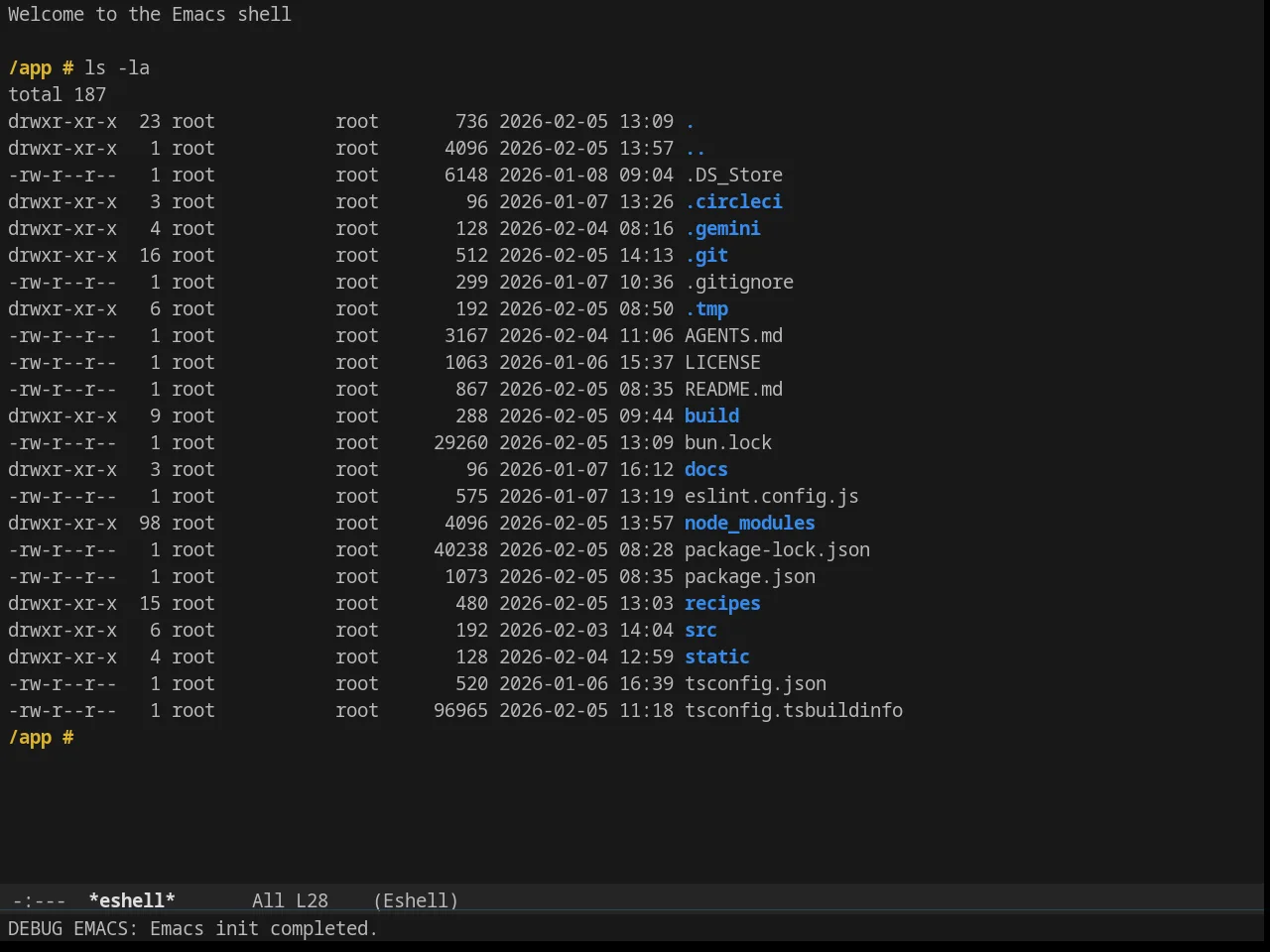 Solarized Selenized Black in eshell