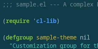 Preview of Solarized Selenized Dark theme