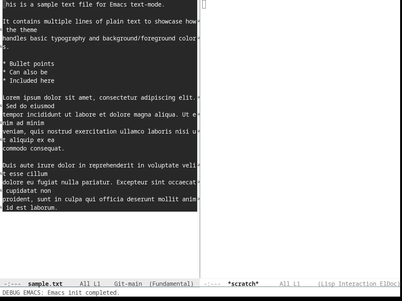 Solarized Selenized White in fundamental-mode