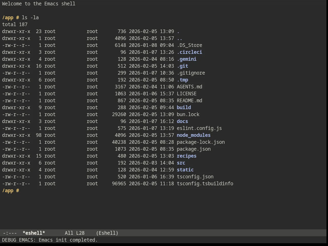 Solarized Wombat Dark in eshell