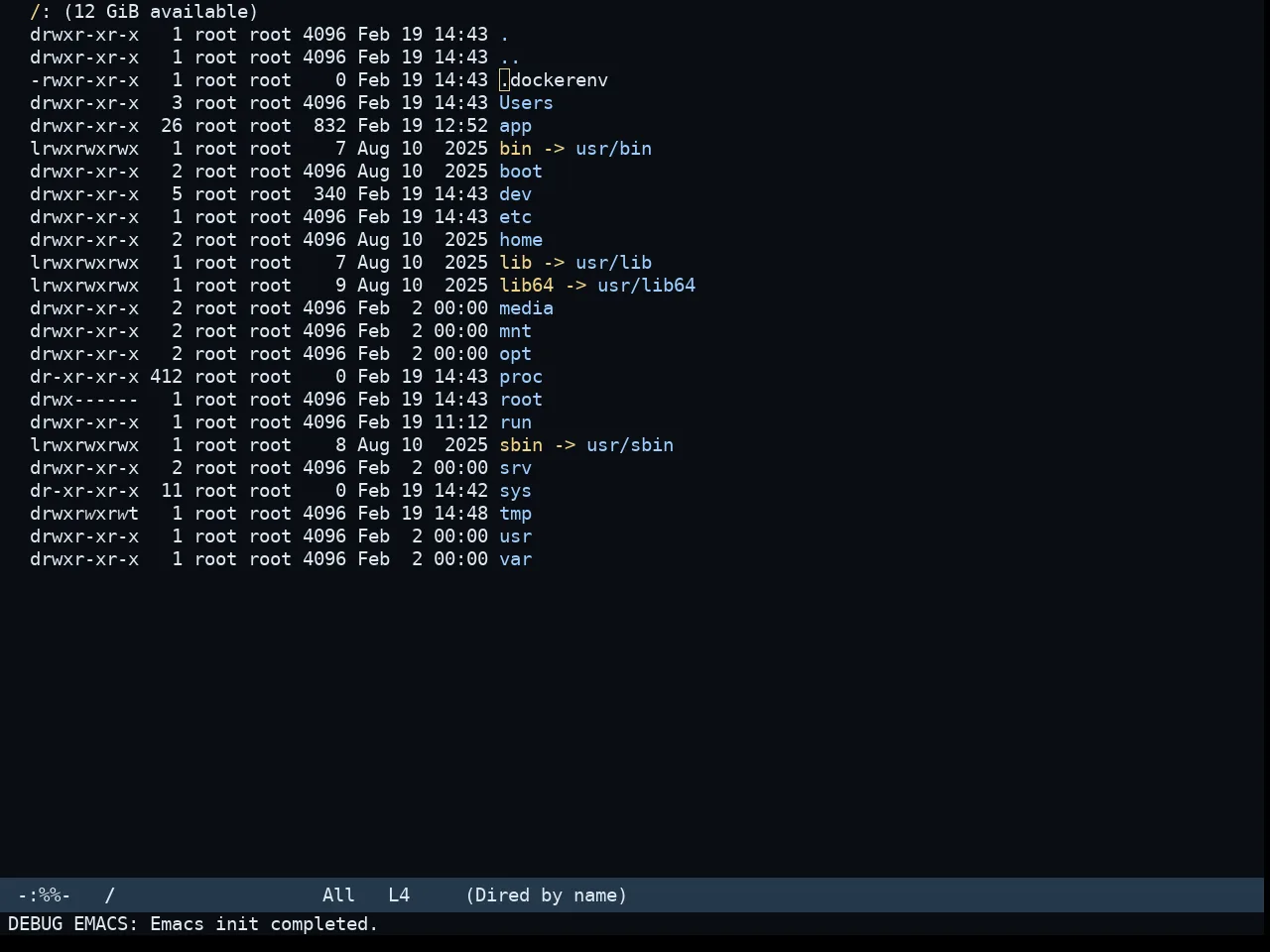 Somnus Theme in dired