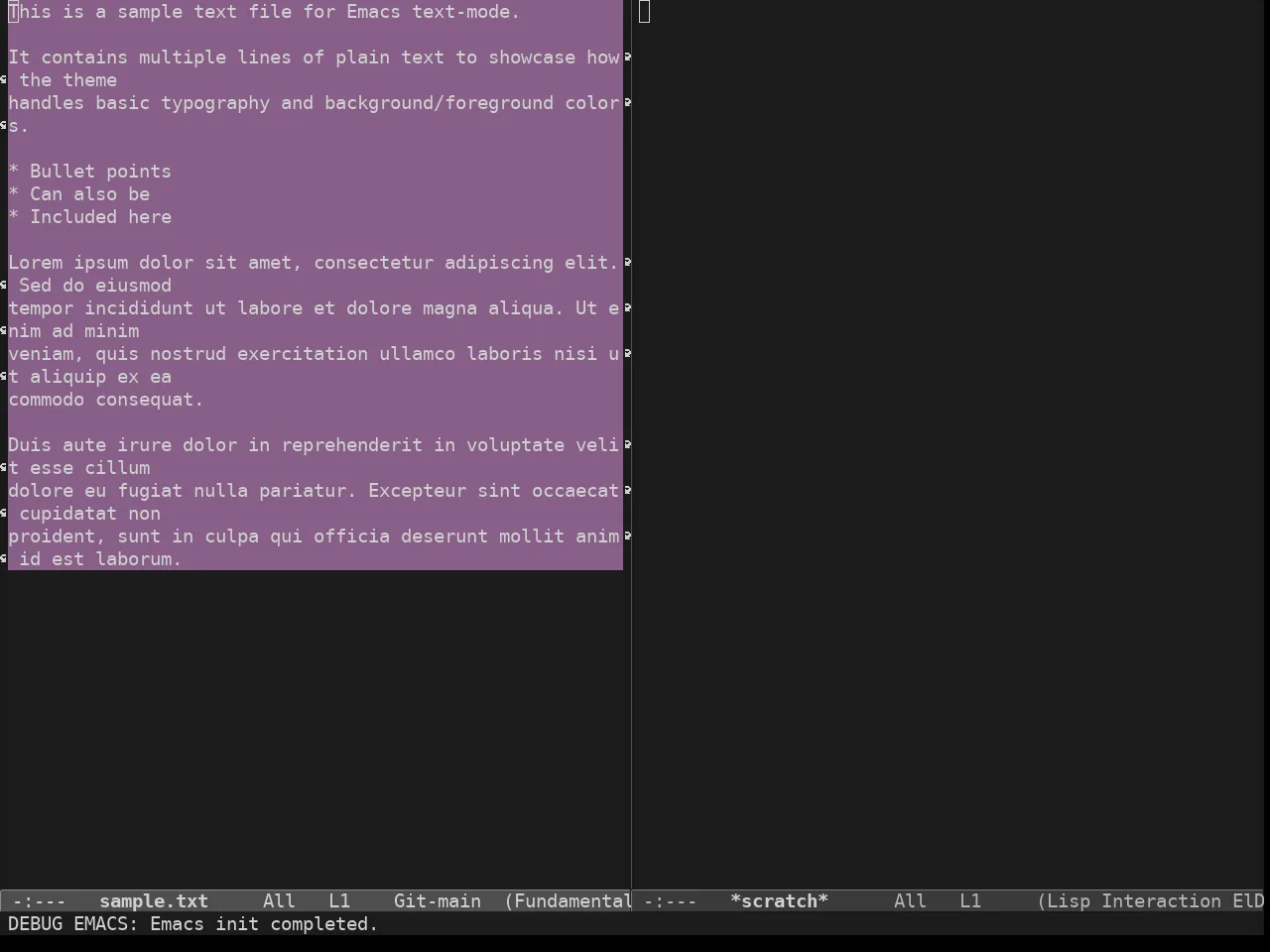 Soria Theme in fundamental-mode