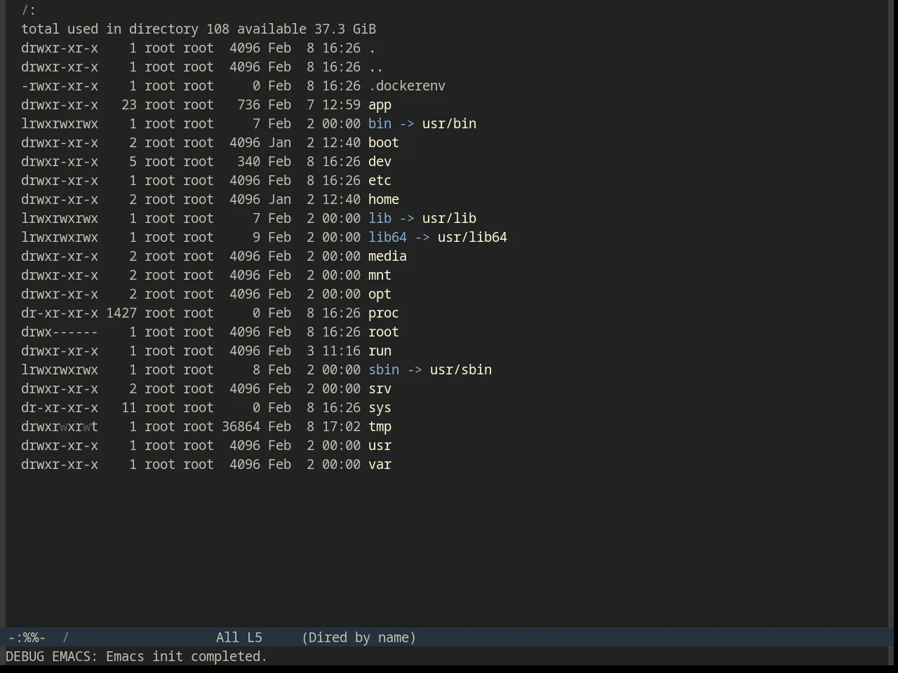 Sourcerer Theme in dired