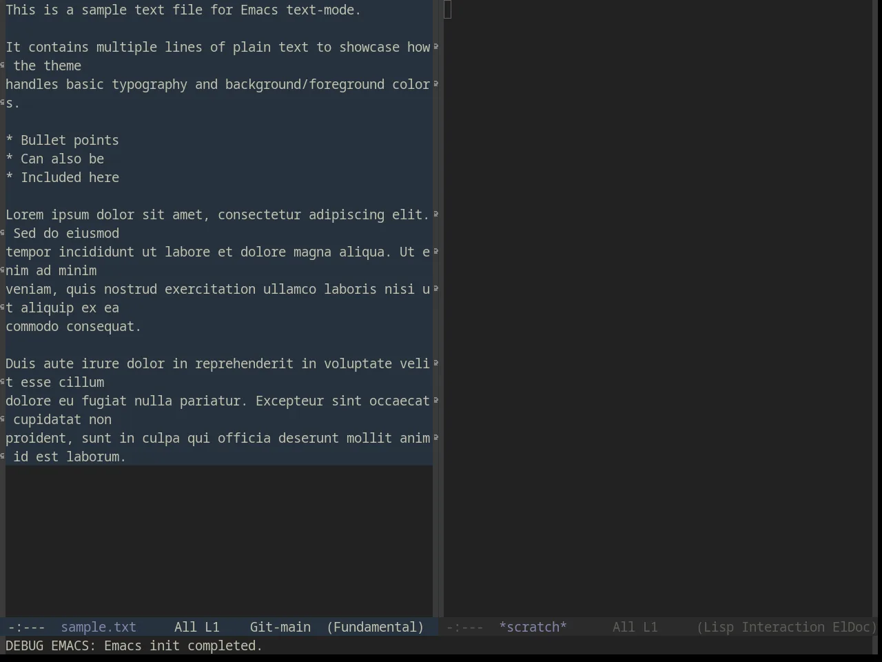 Sourcerer Theme in fundamental-mode