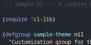 Preview of Spacegray Theme theme