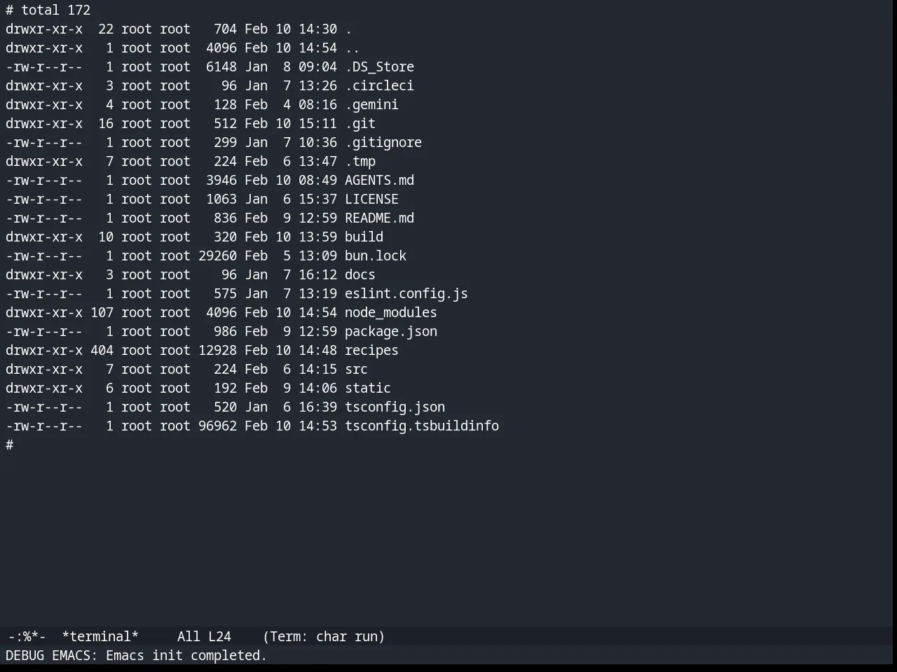 Spacegray Theme in term