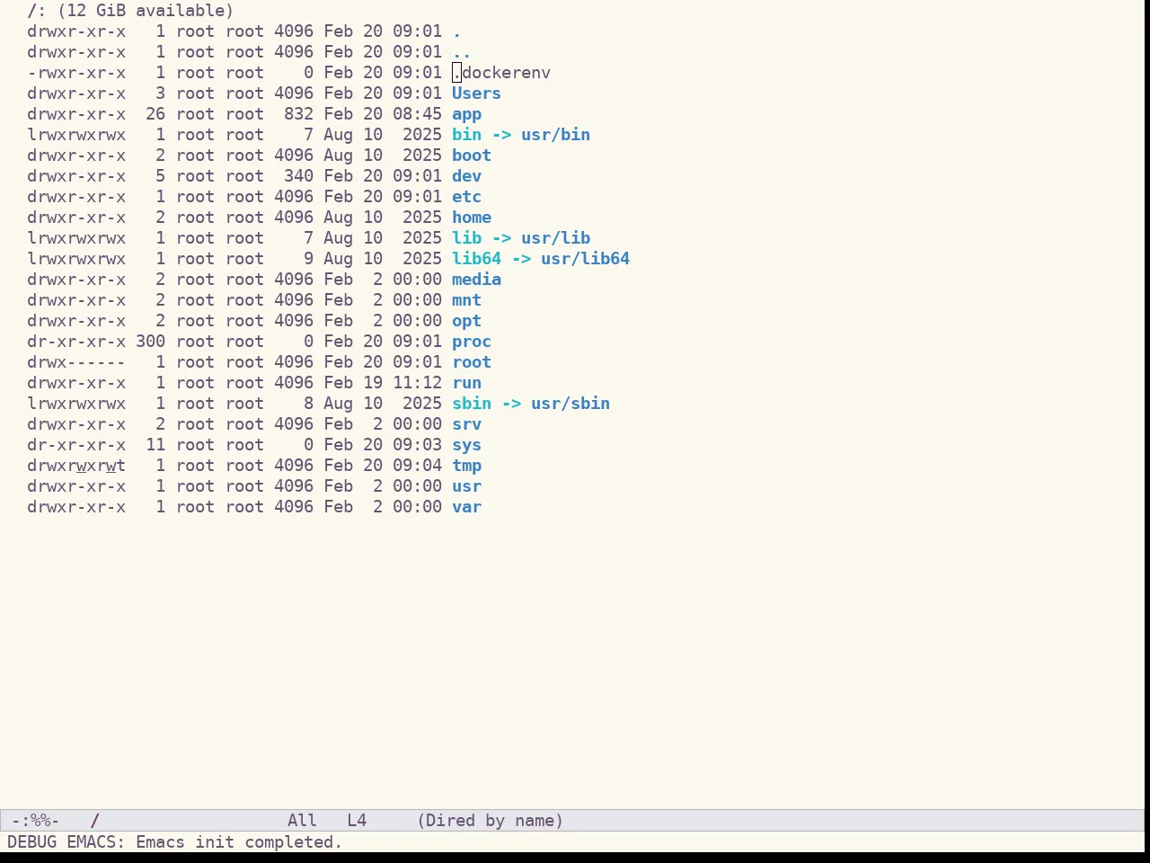 Spacemacs Light in dired