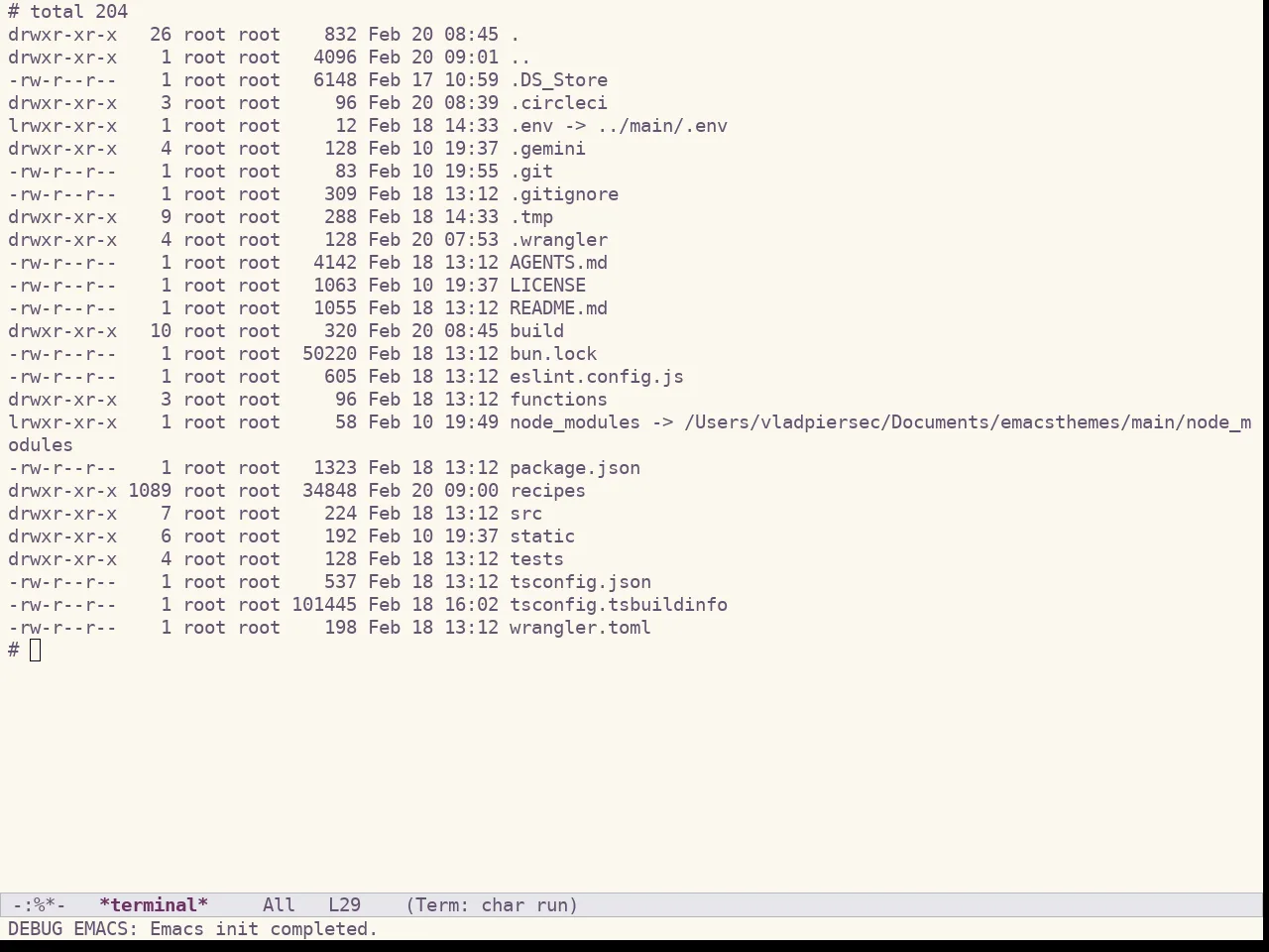 Spacemacs Light in term