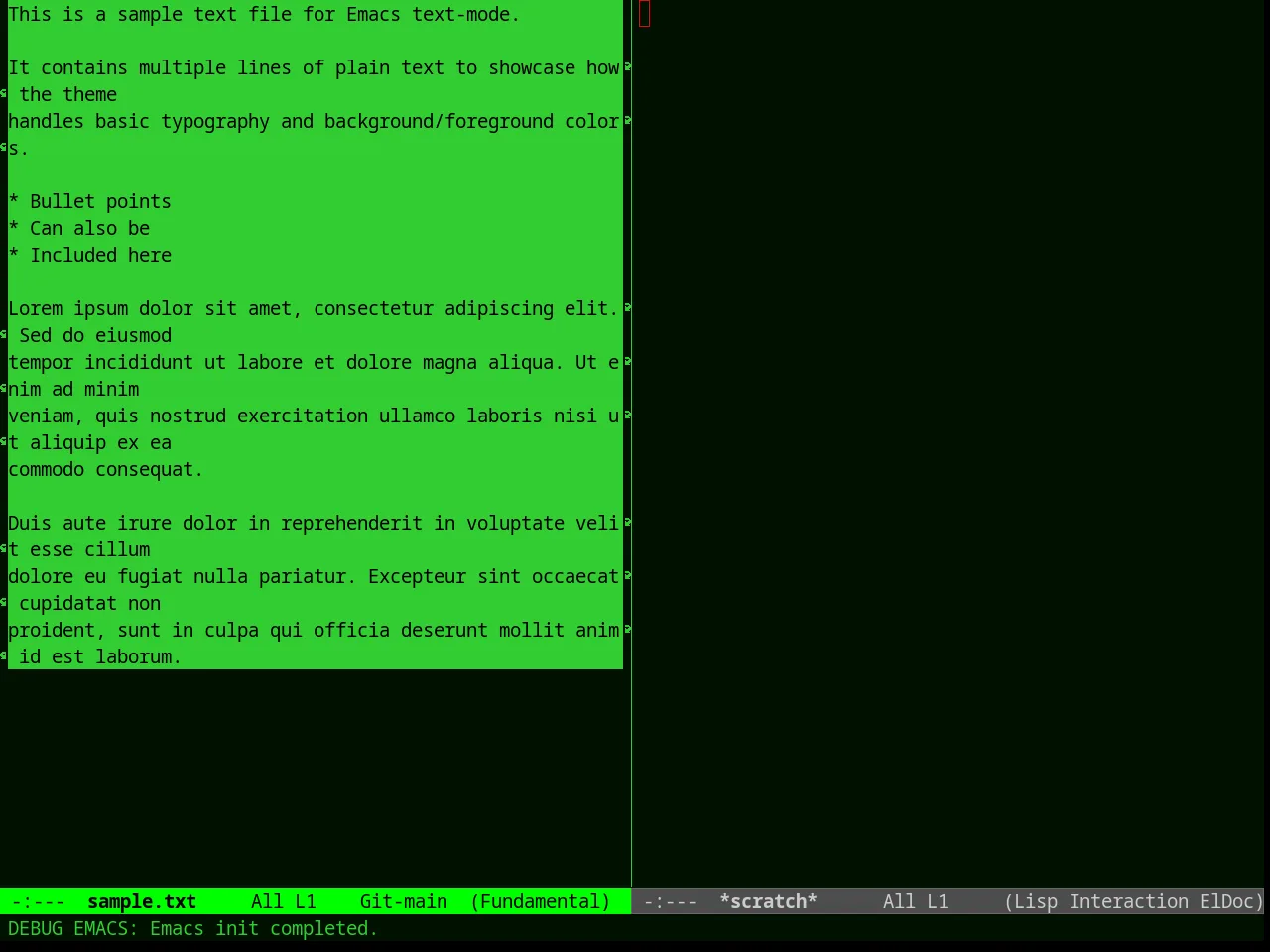 Spike Theme in fundamental-mode