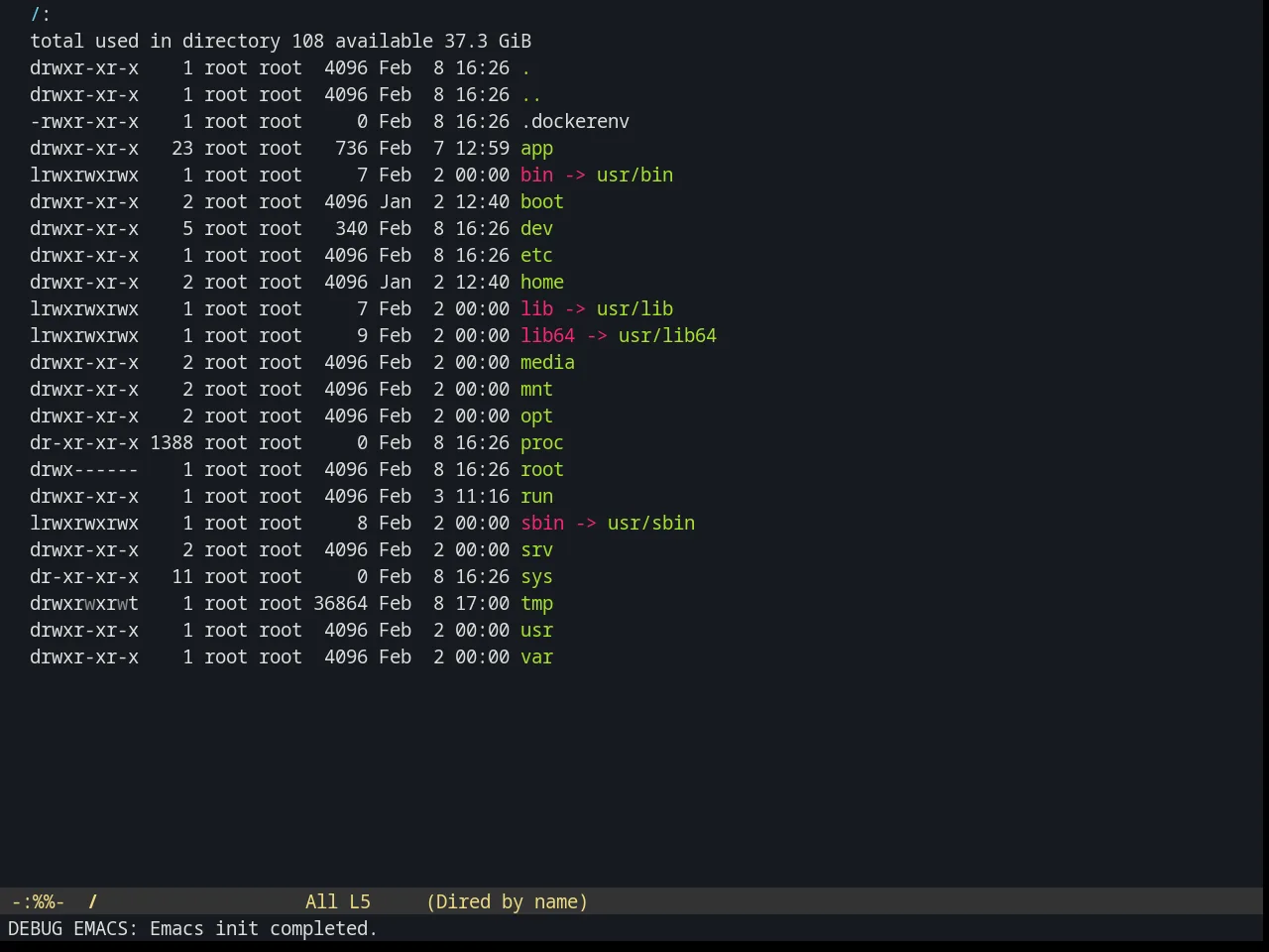 Spolsky Theme in dired