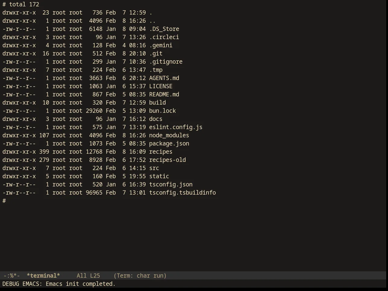 Srcery Theme in term