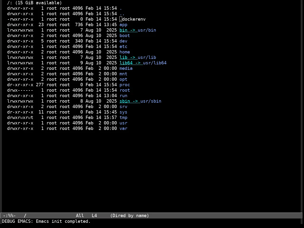 Standard Dark Theme in dired